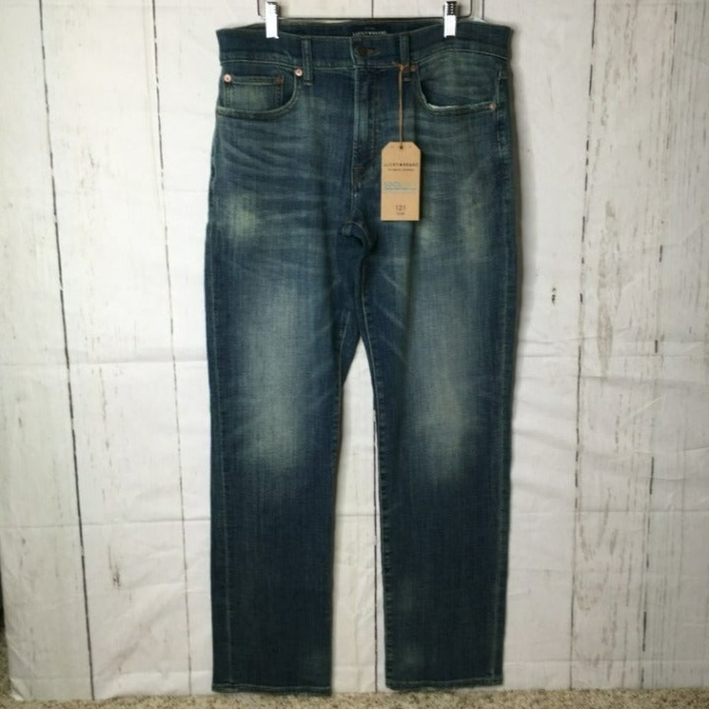 Lucky Brand Men 121 Slim Jeans 32/32 NWT